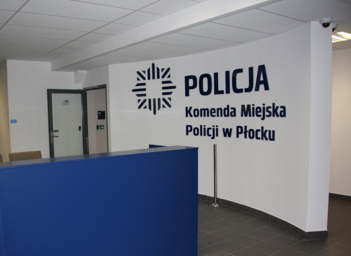 Pijany kierowca w Komendzie Miejskiej Policji w Płocku