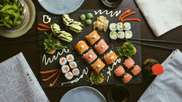 Wieczór z domowym sushi